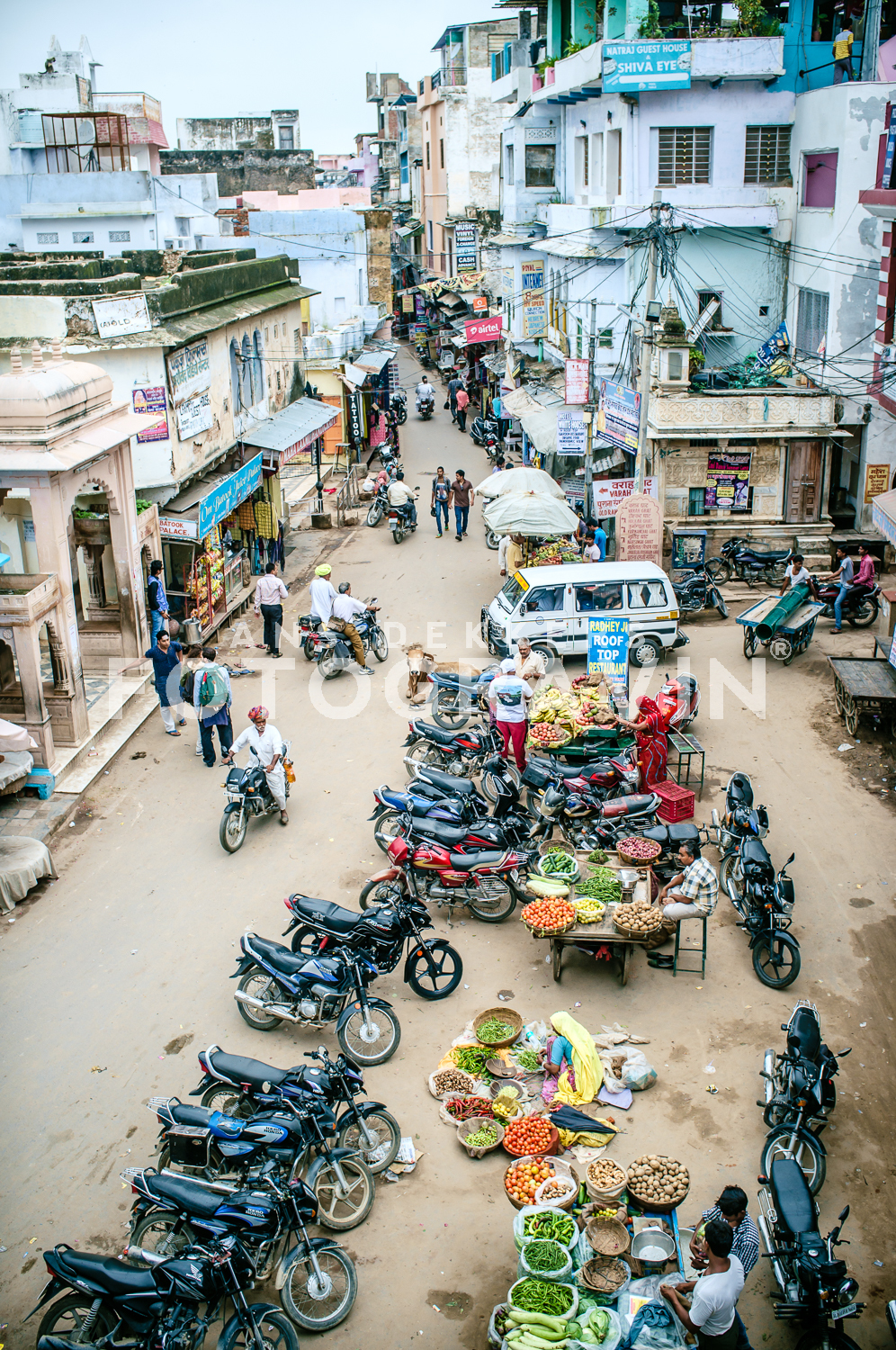 Rooftop restaurant [Pushkar]